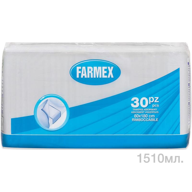 Пелюшки абсорбуючі FARMEX Standard 80x180cm